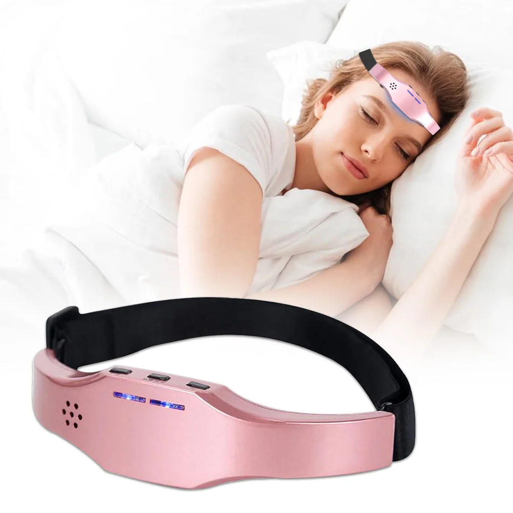 Masajeador inalámbrico para dormir, Monitor para dormir, alivio de la migraña, ayuda para dormir, masajeador, terapia para el insomnio, liberación del estrés, ayuda para dormir