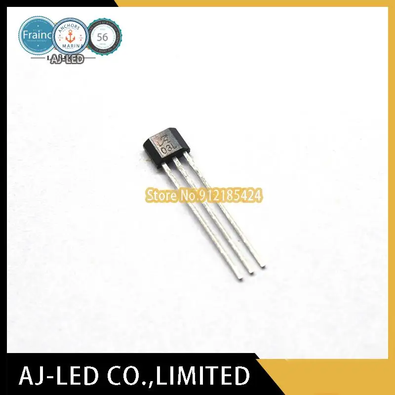 Interruptor Unipolar de efecto Hall, sensor Hall, marca SIP: 03L/103, 10 unids/lote, A1103LUA-T