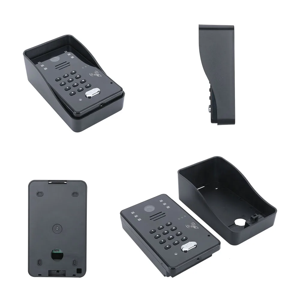 RFID Door Access Control Kit, Video Door Phone Intercom System, Electric Strike Lock, Controle Remoto Sem Fio, 7 "LCD, Câmera ao ar livre