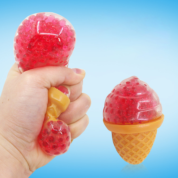Ngộ Nghĩnh Làm Kem Nho Bóng Giải Nén Đồ Chơi Xả Stress Người Lớn Trẻ Em Giảm Bóp Xả Bóng ADHD Đồ Chơi Quà Tặng Màu Ngẫu Nhiên