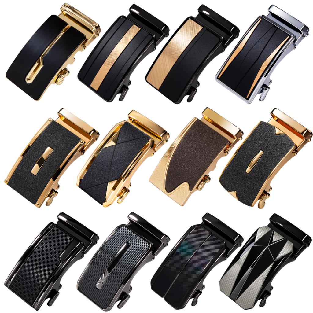 60 видов металлических мужских пряжек для ремней, скользящая пряжка на кнопке без ремня, черное, золото, синее для ремней с храповым механизмом 3,5 см, ТОЛЬКО