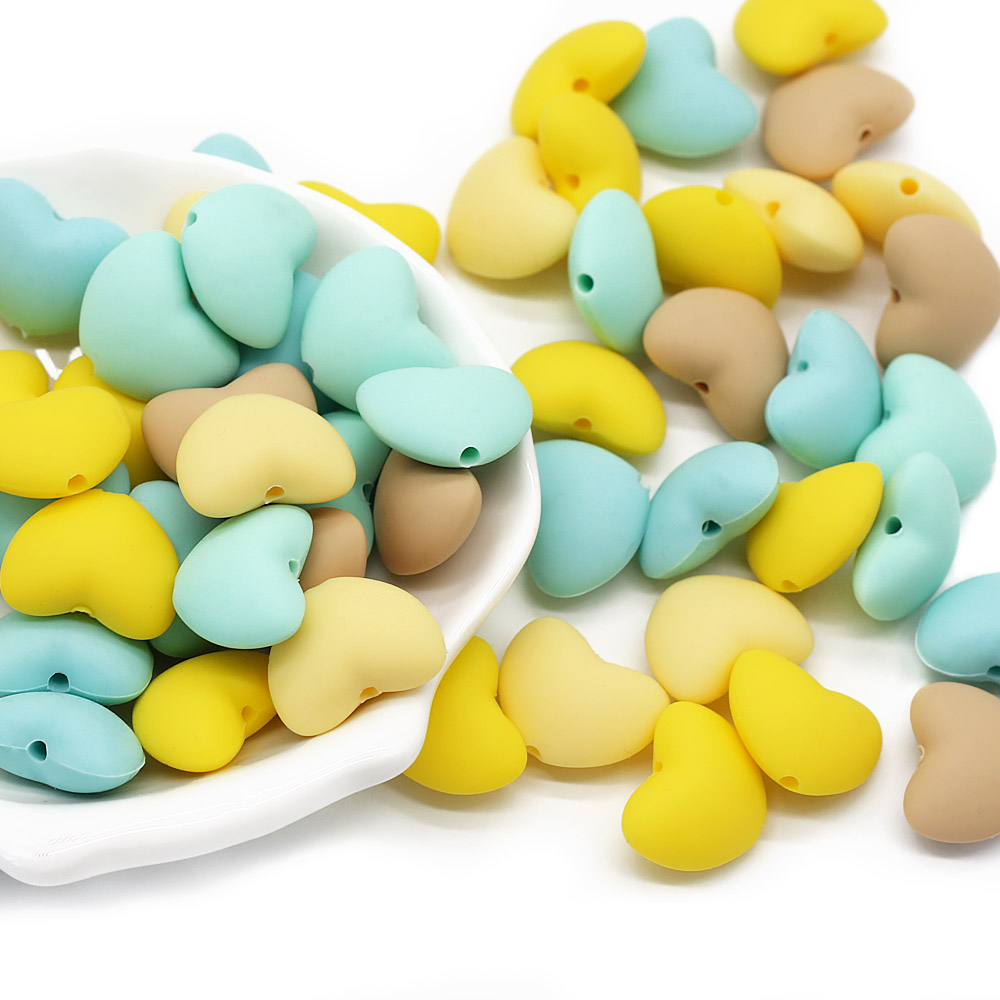 Dễ Thương-Ý Tưởng Thực Phẩm Silicone Cho Bé Hạt 10 Chiếc Răng Trẻ Em Sức Khỏe Điều Dưỡng Hạt Cho Em Bé Chuỗi Đồ Chơi Phụ Kiện cho Bé Hàng