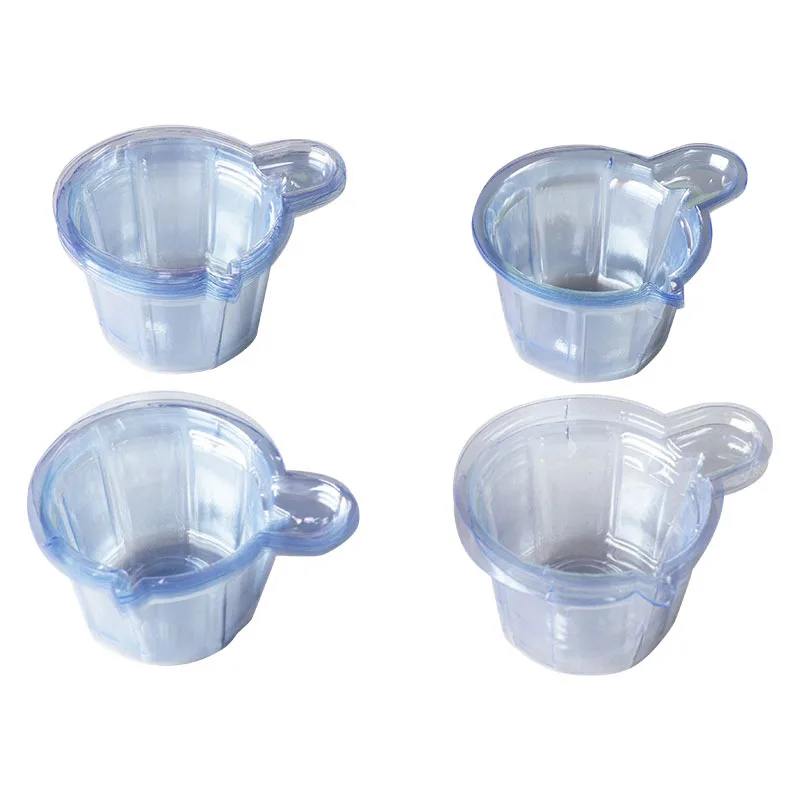 Bộ 100 40ML DIY Pha Lê Epoxy Đựng Cốc Trộn Cốc Dùng Một Lần Pha Cốc Nhựa Epoxy Bảng Cup