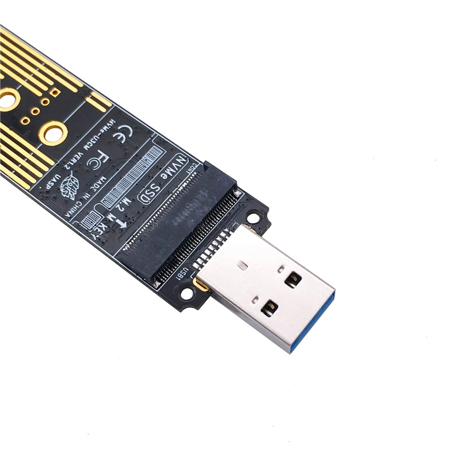 M.2 NVME SSD Sang USB 3.1 PCI-E Sang USB-A 3.0 Nội Bộ Chuyển Đổi Thẻ 10Gbps USB3.1 Gen 2 Cho samsung 970 960/Cho Intel Mới