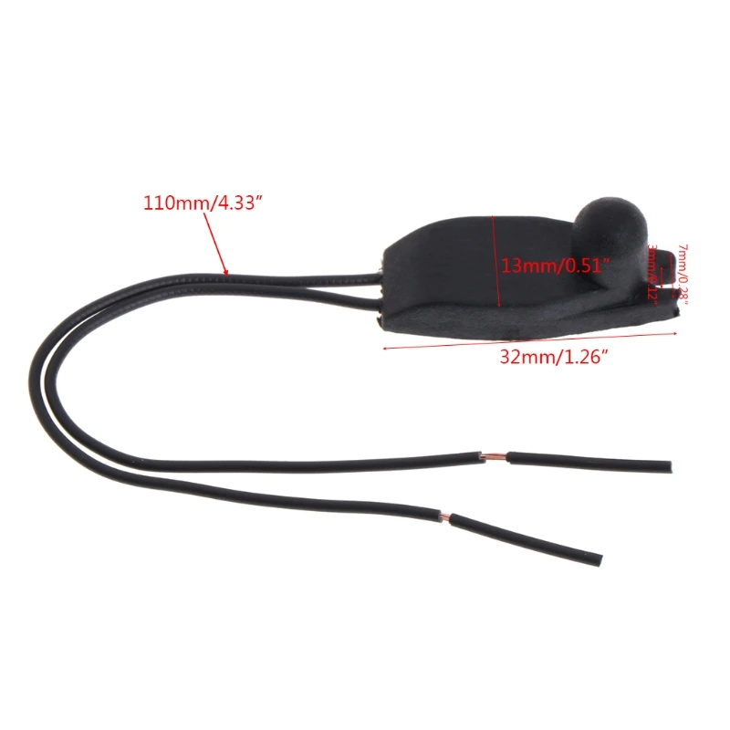 Sensor de temperatura ambiente externo para peugeot, sensor de temperatura ambiente externo, estilo automóvel, para modelos 206, 207, 208, 306, 307