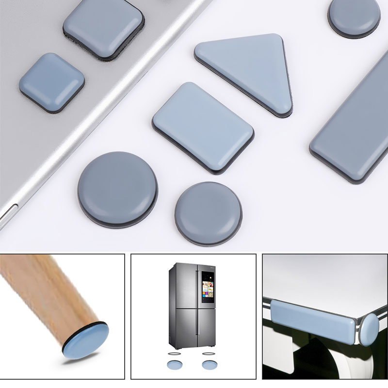 4 Đồ Nội Thất Thanh Trượt Miếng Lót Bàn Các Căn Cứ Bảo Vệ Ghế Chân Chân Coaster Thảm Mặt Đất Magic Di Chuyển Chống Mài Mòn Tầng thảm FP8