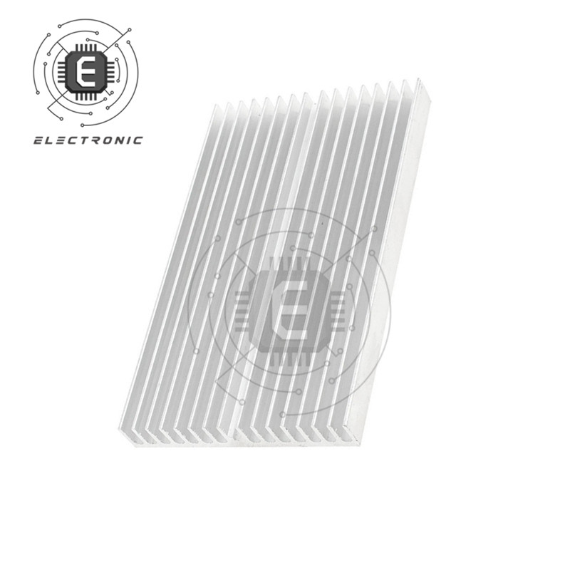 1PCS 100X60X10mm IC Kühlkörper Aluminium Legierung Kühlkörper Cooling Pad Kühler Kühler Für CPU LED Netzteil