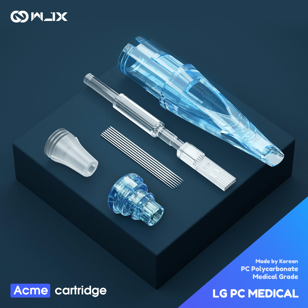 WJX 20 個 RL RLB RLT タトゥーカートリッジ針ラウンドライナー使い捨てメイクマシンペン針 Dragonhawk タトゥー用品