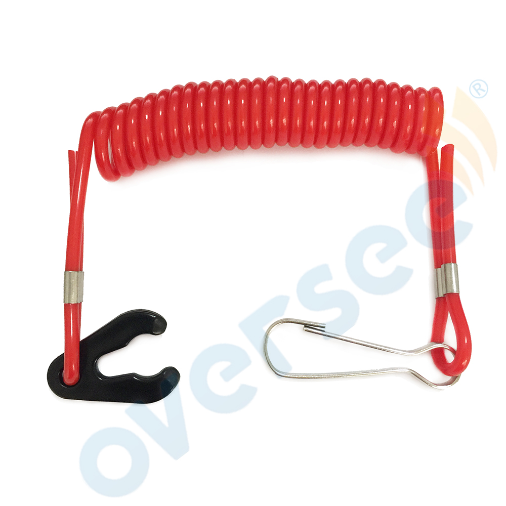 Boot Motor Töten Stop Schalter Schlüssel Seil Sicherheit Lanyard Leine Wasserdicht Design für Yamaha Honda Außenborder