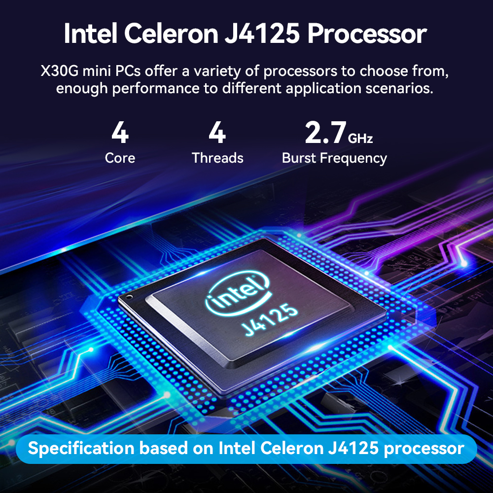 Xcy fanless mini pc intel celeron j4125 quad-core duplo gbe lan 2x RS-232 portas seriais 6x usb incorporado ipc suporte wifi 4g lte