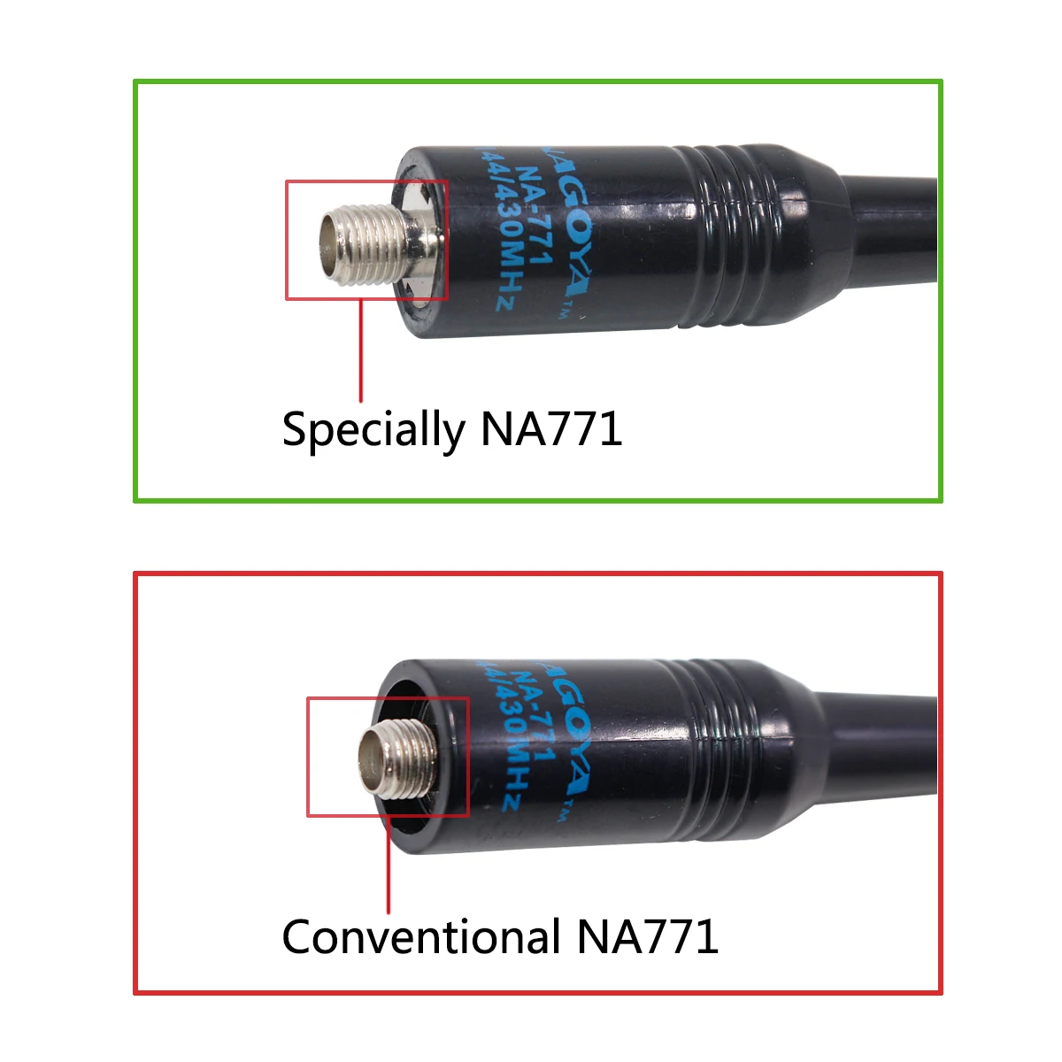 Baofeng UV-9R Pro 9R PLus UV-S9 Plus 771 SMA-hembra 144/430MHz antena de doble banda para Baofeng 9R Pro S9 Plus Ham Radio bidireccional