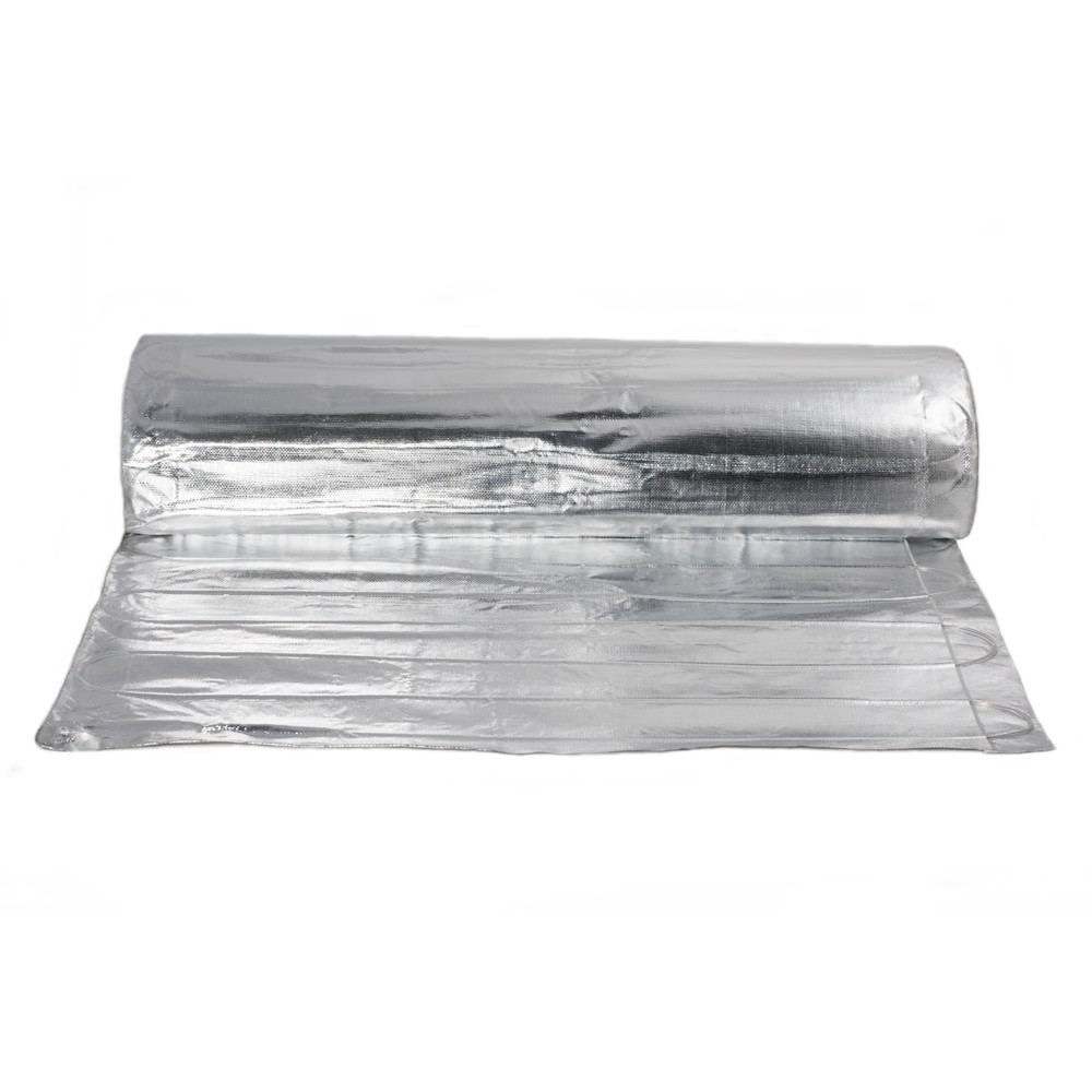 Electric Underfloor Heating System Aluminum Foil Mat Kit Heater For Laminate Carpet Wood Approved Floating Floor Tiles