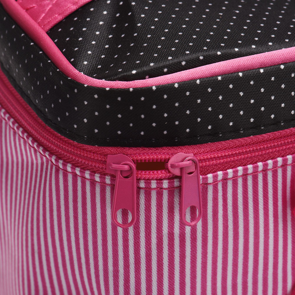 Borsa da viaggio per donna con fiocco da viaggio borse per ragazza borsa per cosmetici trucco reggiseno di bellezza organizzatore per lavaggio custodia da toilette custodia da bagno