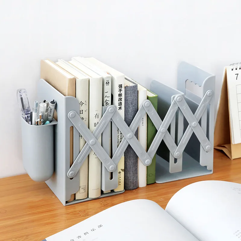 Có Thể Thu Vào Cuốn Sách Đứng Với Bút Sáng Tạo Sinh Viên Sử Dụng Kệ Sách Gấp Gọn Bảo Quản Bàn Làm Việc Nhà Tổ Chức Văn Phòng Phụ Kiện