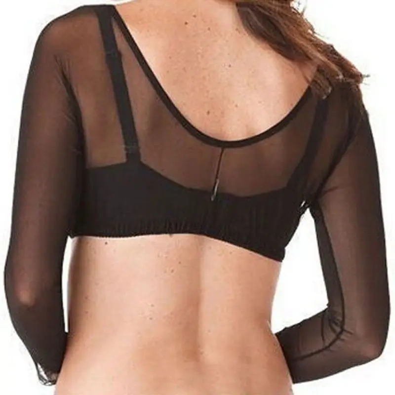 2 Chiếc Nữ Mỏng Hơn Thon Gọn Nhẹ Armwear Bọc Áo Crop Top Căn Cứ Áo Sơ Mi Áo