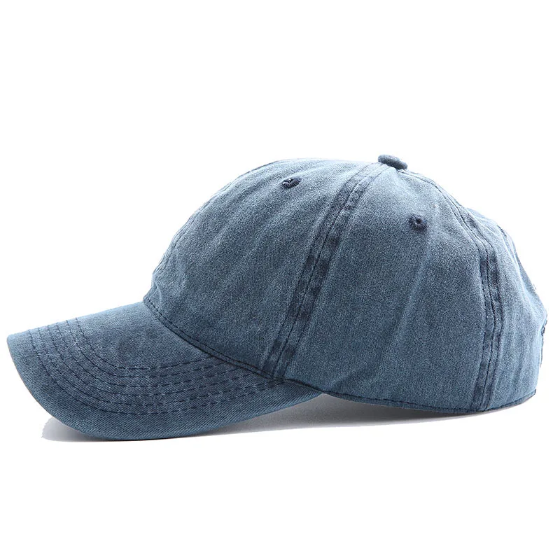 Gorra lisa de primavera y verano para mujer, gorra de béisbol con cola de caballo, sombreros de moda para hombre, gorra de béisbol de algodón para exteriores, gorra informal con visera Simple Vintag
