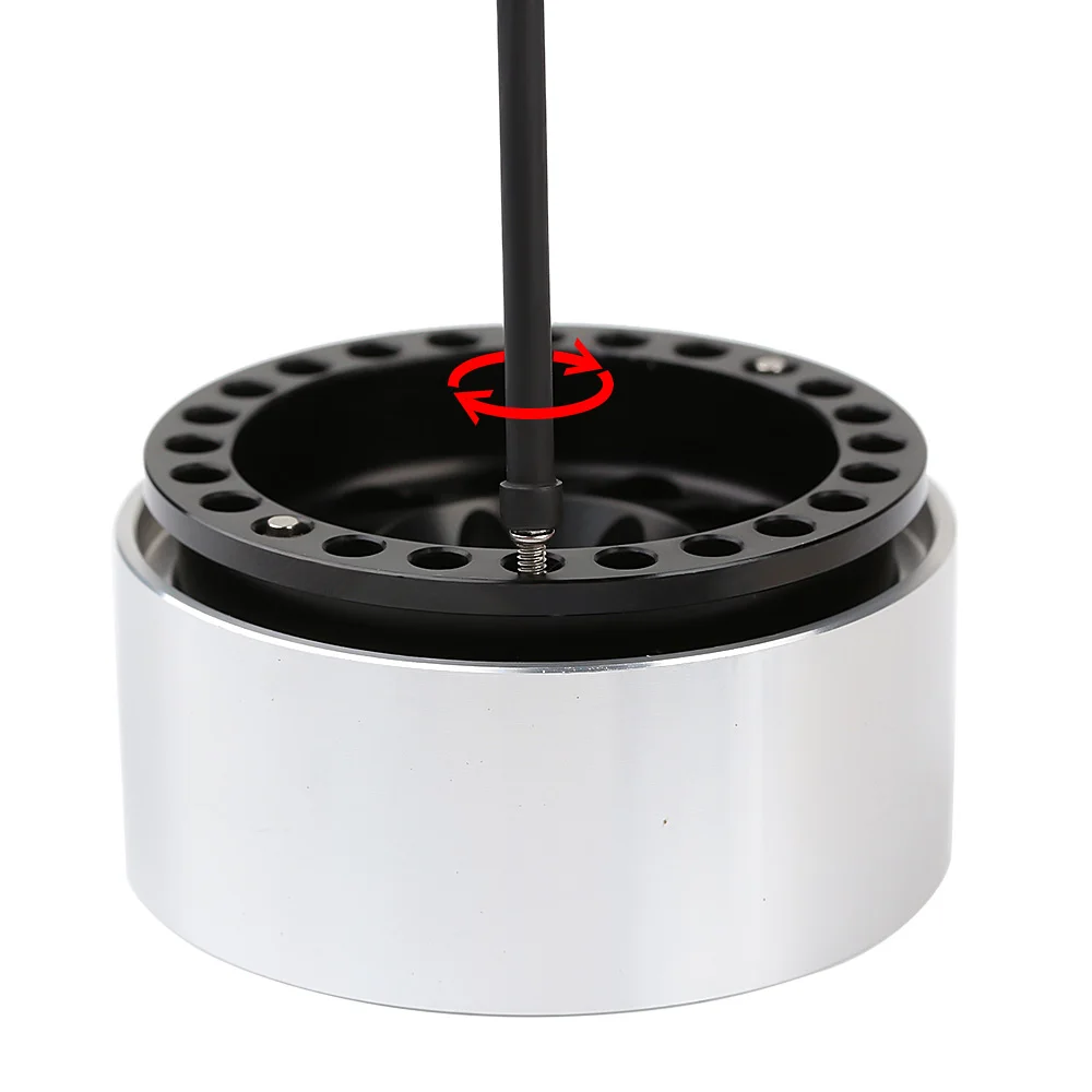 INJORA M2 M2.5 M3 Thép Quy Mô Beadlock Vòng Ốc Vít 1.9 2.2 Vành Bánh Cho 1/10 RC Xe Bánh Xích Xe TRX4 Trục SCX10 AXI03007 VS4-10