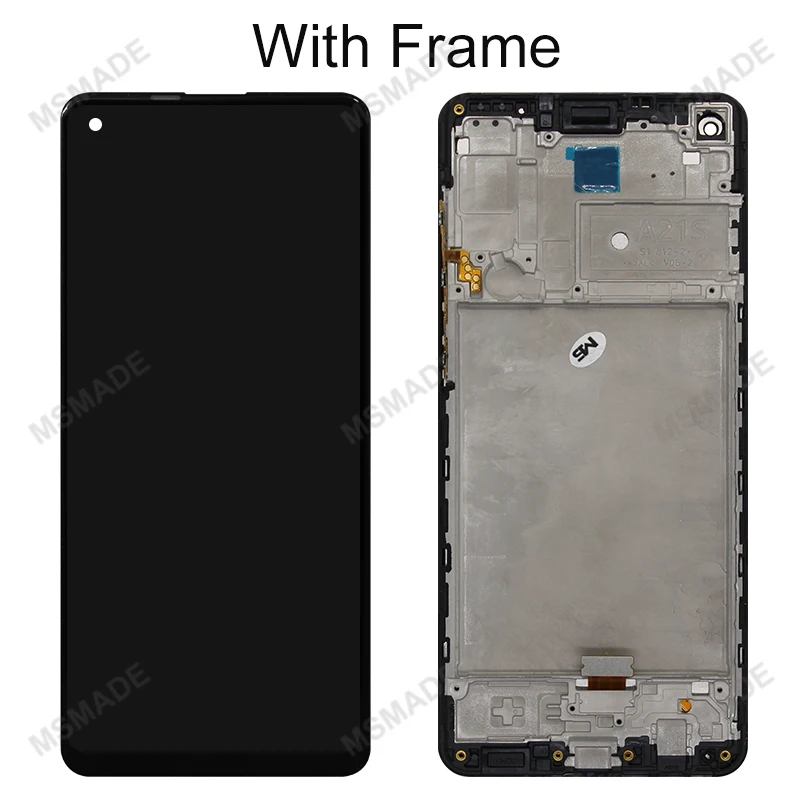 6.5 "삼성 갤럭시 A21S 디스플레이 A217F A217 갤럭시 A21S LCD A217F/DS A217H 용 LCD 터치 스크린 디지타이저 디스플레이