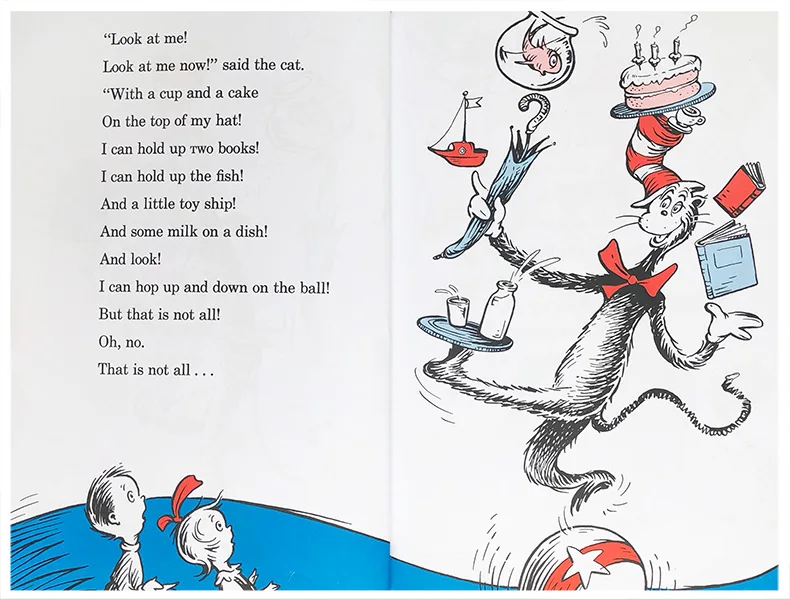 หนังสือ 5 เล่ม/ชุดกรณีคลาสสิกของ Dr. Seuss เด็กสนุกน่าสนใจหนังสือภาพภาษาอังกฤษ 3-11 ปีเด็กการเรียนรู้ของเล่น