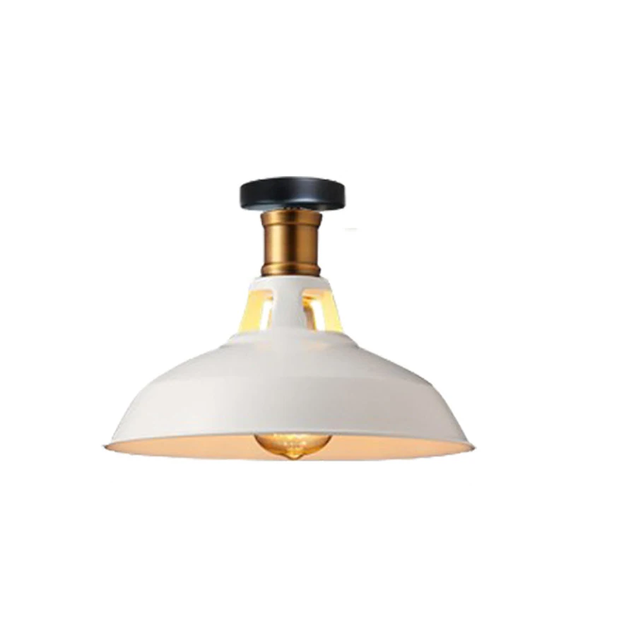 Lampu Langit-langit Industri Retro Luminaria E27 Lampu Langit-langit Lampu Loteng Negara Amerika Perlengkapan Rumah Dapur Bar Lampara Techo