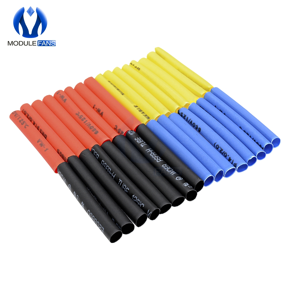 164PCS 328Pcs 530PCS Auto Elektrische Kabel Rohr kits Schrumpfschlauch Schläuche Wrap Hülse Assorted 8 Größen mixed Farbe