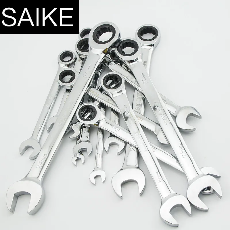 Bánh Răng Kết Hợp Hệ Mét Bộ Cờ Lê Mỹ Răng Gear Nhẫn Mô Men Xoắn Và Ổ Cắm Bộ Cờ Lê Hạt Dụng Cụ Sửa Chữa