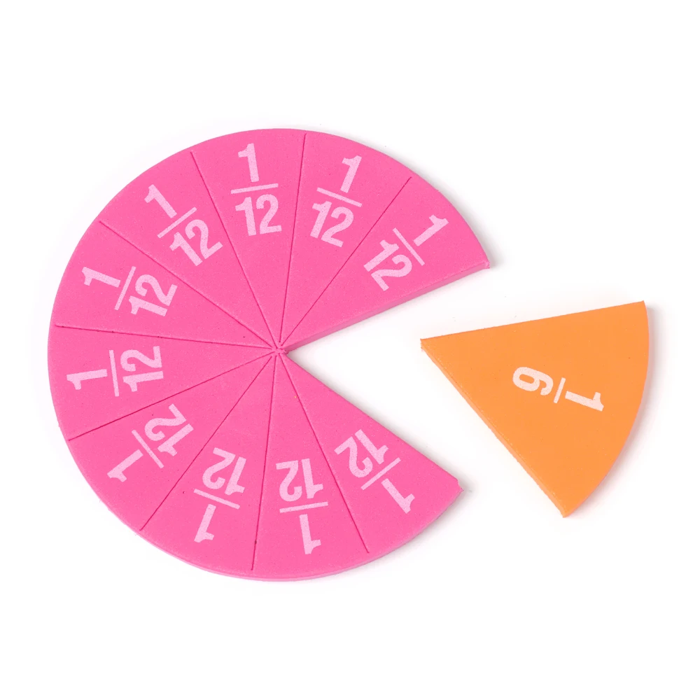 Bộ 9 Tập EVA Hình Tròn Phân Số Nhạc Cụ Montessori Toán Đồ Chơi Giáo Dục Toán Học Dụng Cụ Học Tập Học Sinh Giảng Dạy Quà Tặng