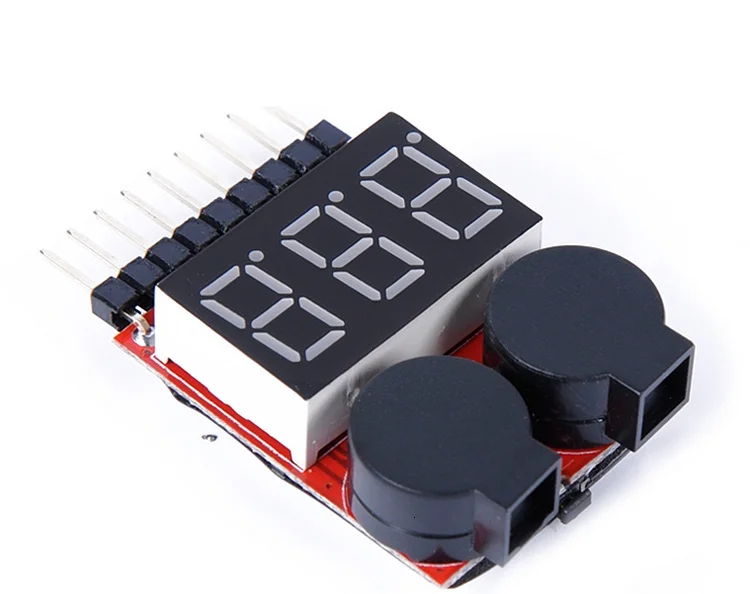 Cho 1S/2S/3S/4/4s/5/5S/6/6S/7/S/8S Cảnh Báo Điện Áp Thấp Bằng Lipo Pin Điện Áp Chỉ Thị Bút Thử Giá Sỉ 3.7V 7.4V 11.1V