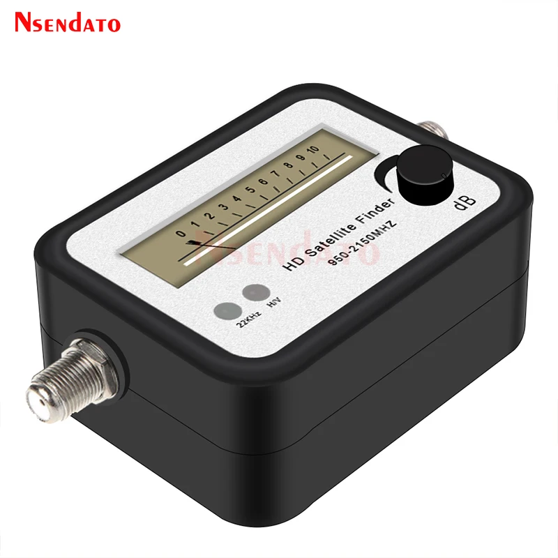 Màn Hình LCD Kỹ Thuật Số Satfinder Vệ Tinh Tìm Căn Chỉnh Tín Hiệu Đo Thụ Thể Cho Món Ăn Truyền Hình LNB Direc Kỹ Thuật Số Tín Hiệu Sát Tìm