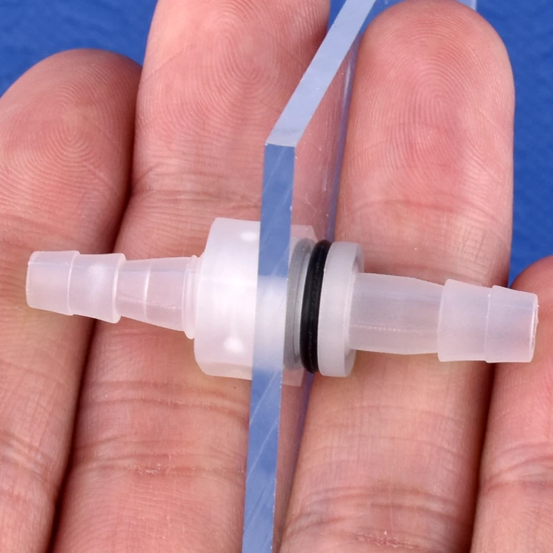 5 ~ 200 Chiếc M6 ~ M10 Đến 3 ~ 8Mm PP Chùa Trực Tiếp Kết Nối Lục Giác Hạt O-vòng Bể Cá Bơm Không Khí Adapter Tưới Vườn Vòi Khớp