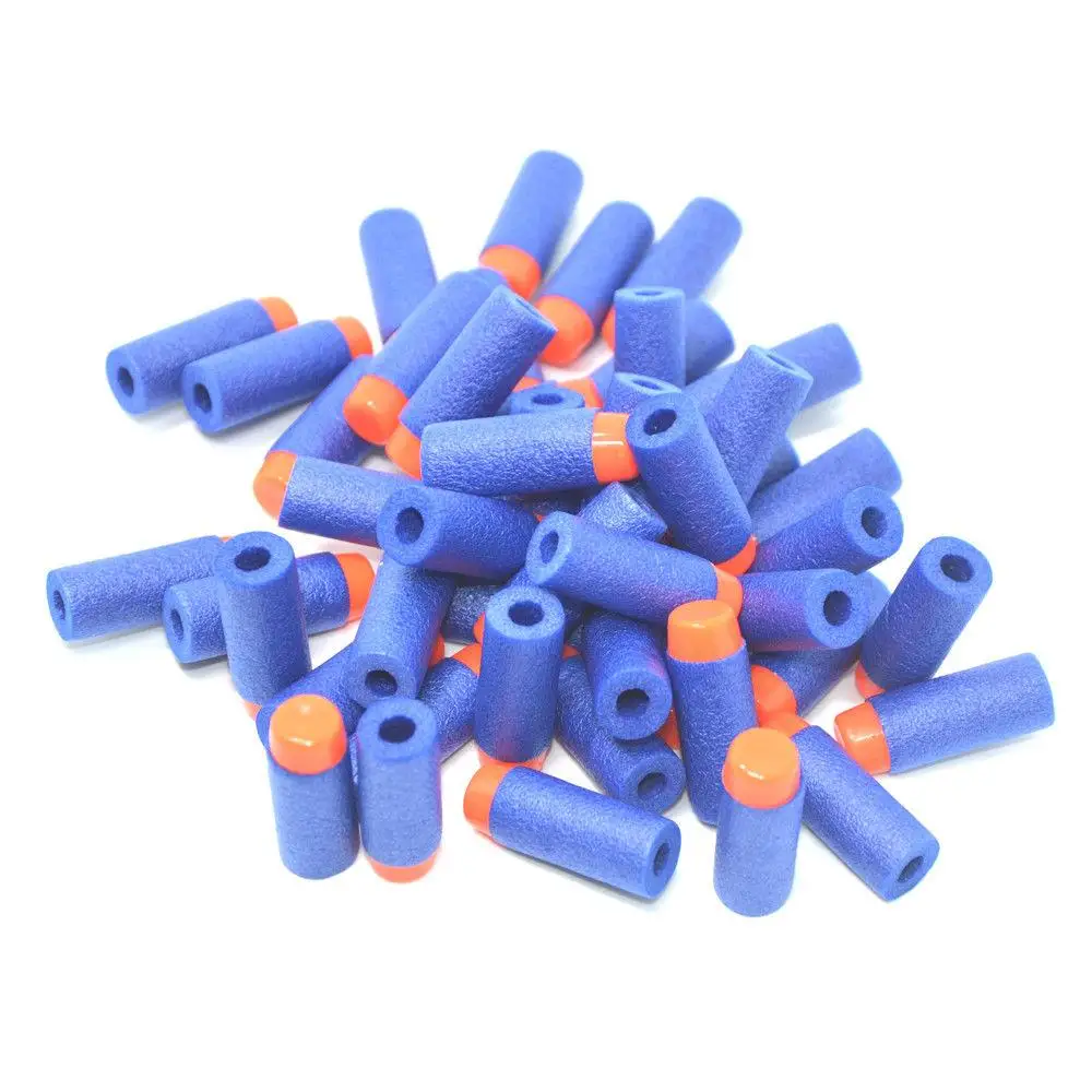 200pcs Soft Hard Tip Artifact Stefan Short Darts for Nerf Worker Modify Toy Blue Orange