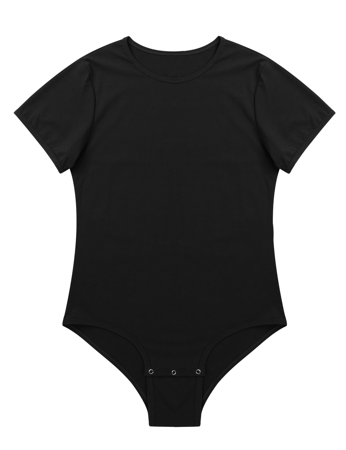 Männer Kurzarm Body Einteilige Nachtwäsche Presse Schritt Solide Trikot Dessous Strampler Pyjamas Nachtwäsche Loungewear Homewear