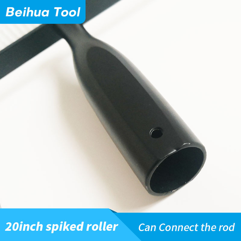 20 นิ้ว Spiked Roller แปรง Self-leveling ซีเมนต์เครื่องมือ 50 ซม.พลาสติก Screed Spike Roller berry สําหรับอีพ็อกซี่ชั้นสีเครื่องมือ
