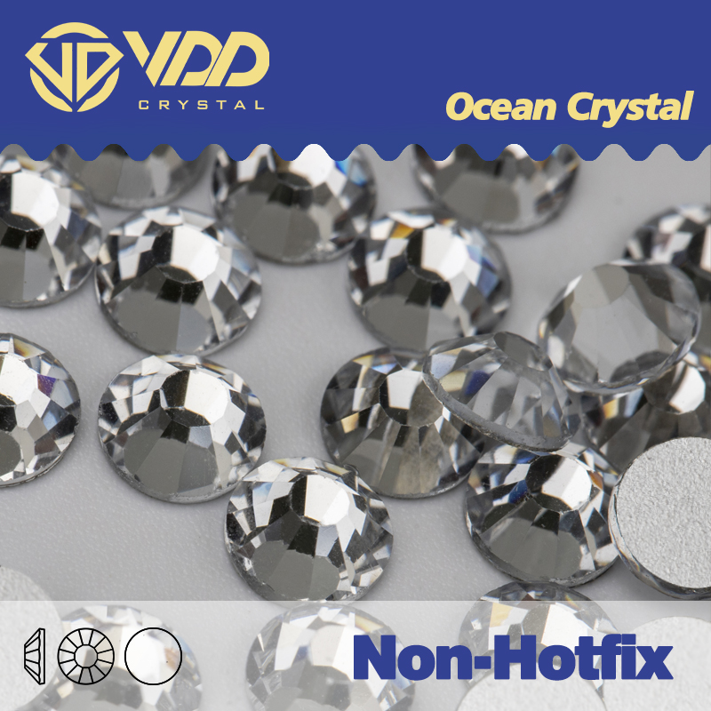 VDD SS3-SS50 Top Thủy Tinh Cao Cấp Phối Ren Siêu Sáng Pha Lê Không Nóng-Sửa Flatback Keo Trên 3D Đá Cho tự Làm Móng Nghệ Thuật