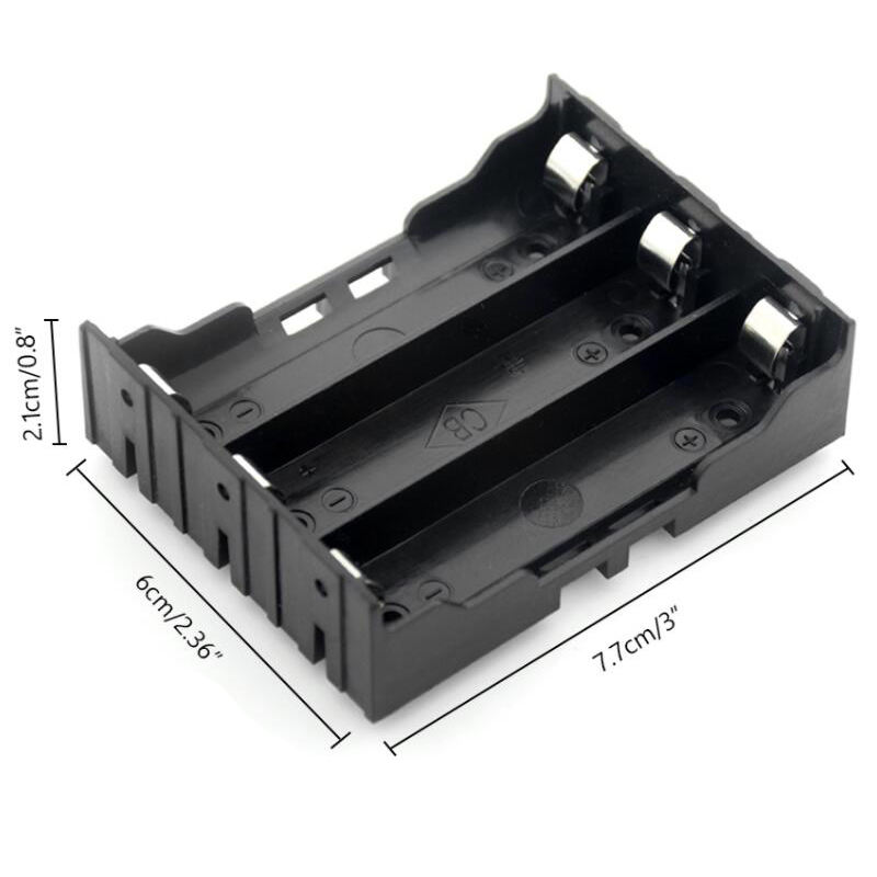 Новый DIY ABS 18650 Чехлы для аккумуляторов 1X 2X 3X 4X 18650 Чехол для хранения аккумуляторов 1 2 3 4 слота Контейнер для аккумуляторов Жесткий штифт