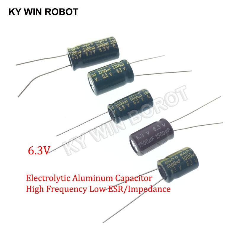 2-50 pz 10 V 16 V 25 V 35 V 50 V Condensatore In Alluminio Ad Alta Frequenza Bassa ESR 100 UF 220 UF 330 UF 470 UF 680 UF 1000 UF 1500 UF 2200 UF 3300 UF