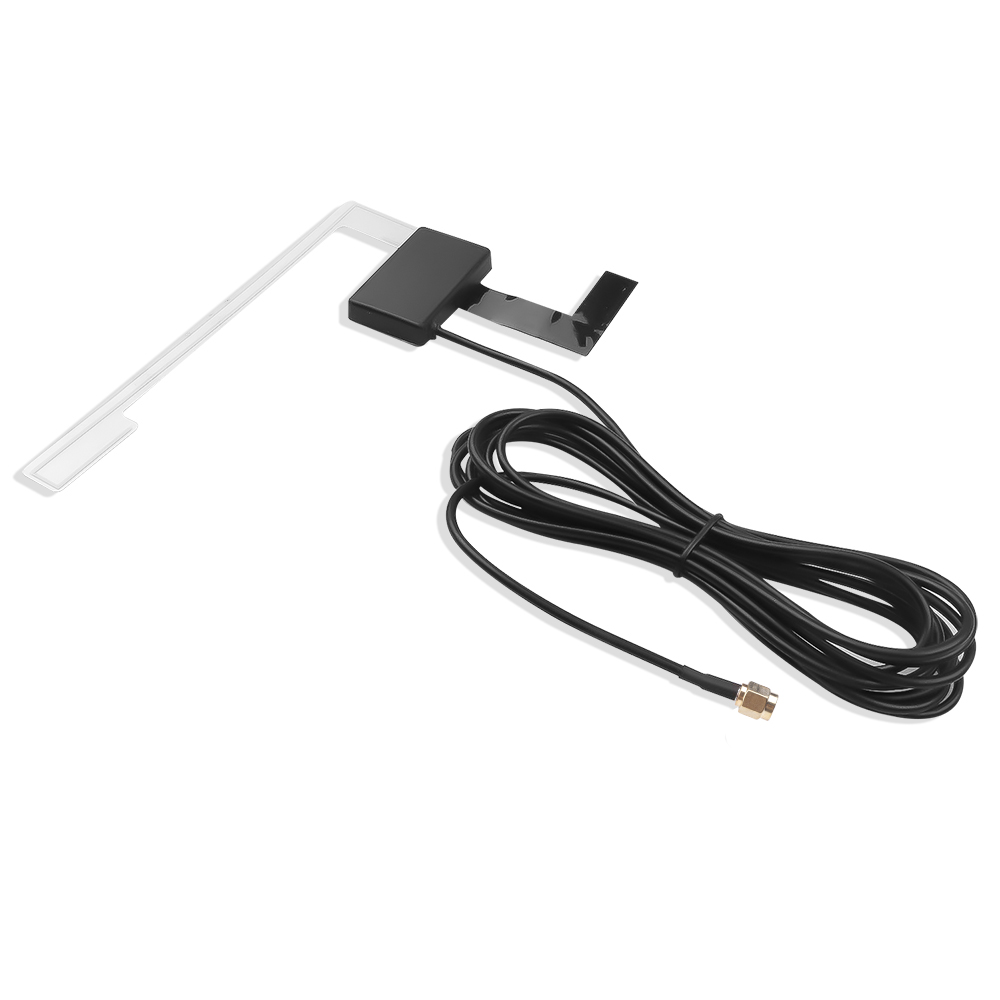 Unidad principal de Radio de coche DAB/DAB + antena aérea montaje en parabrisas enchufe SMB recepción de señal Europa DAB DAB + receptor de señal
