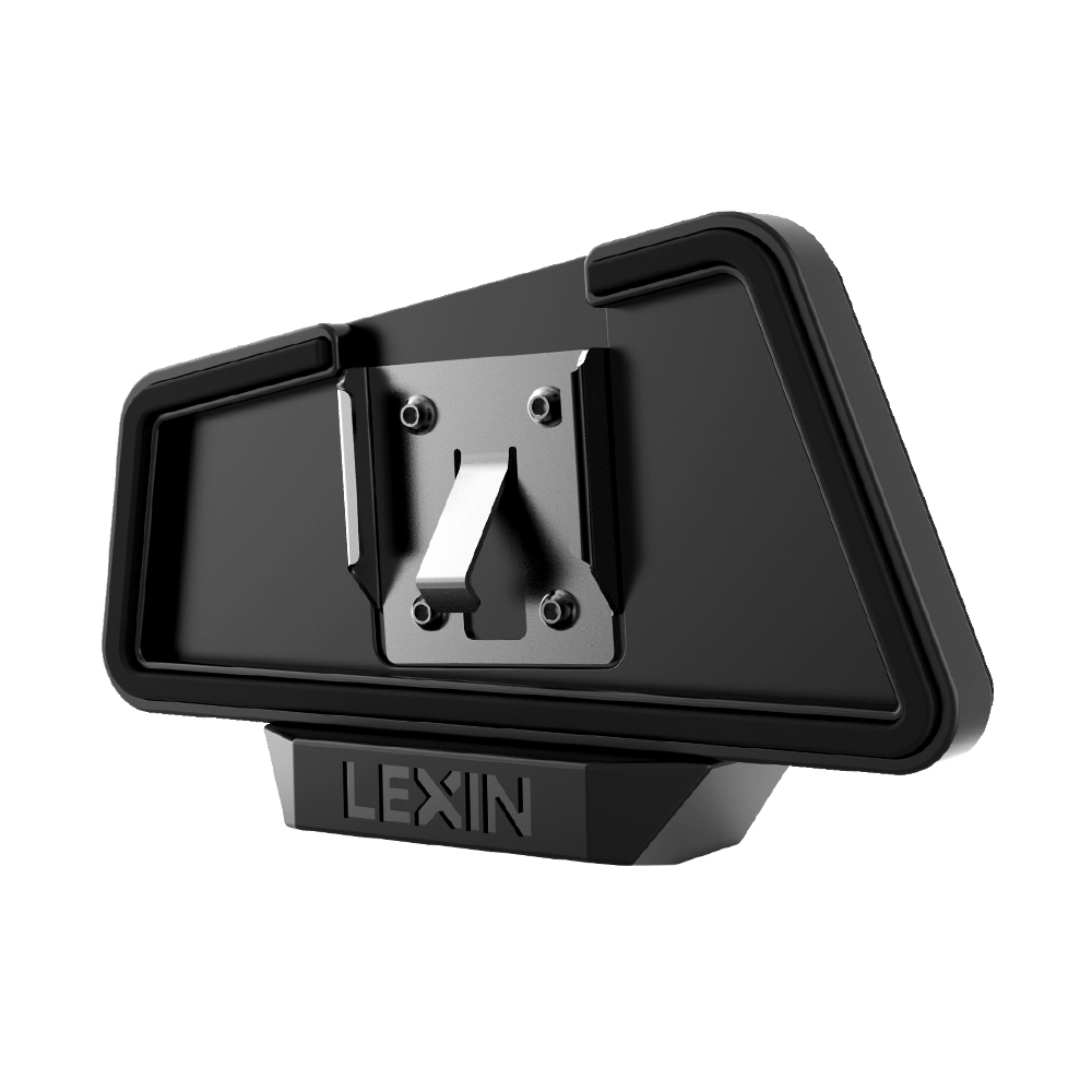 LEXIN LX-B4FM-X Intercom-Headset und Clip-Set für Voll-/Halbhelm mit hochwertigem und lautem Bluetooth-Kopfhörer-Klinkenstecker