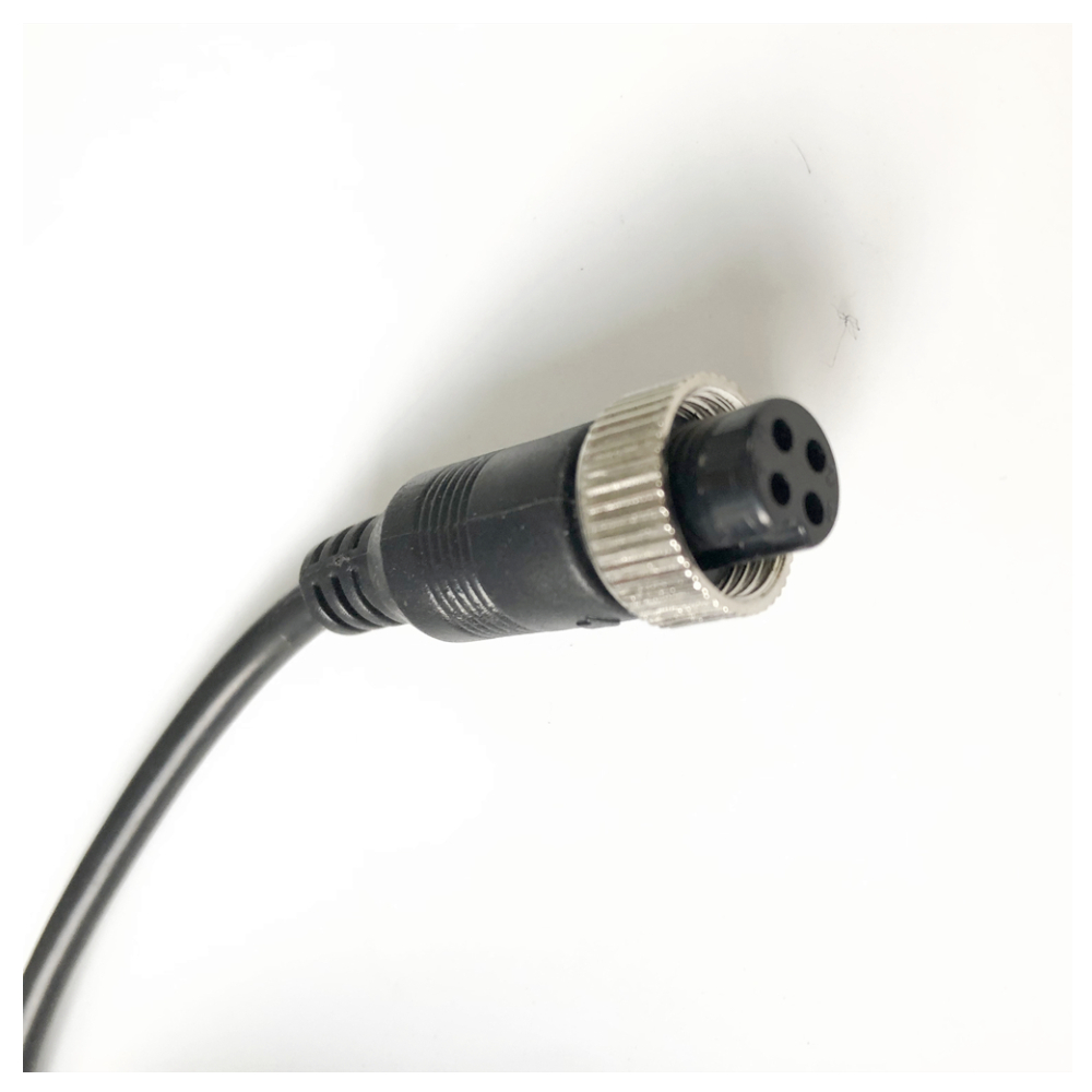 Cabo de extensão de cabeça de aviação de cobre 3M/5M/10M/20M/30M com conector de 4 pinos para conexão de câmera de monitor de ônibus de caminhão