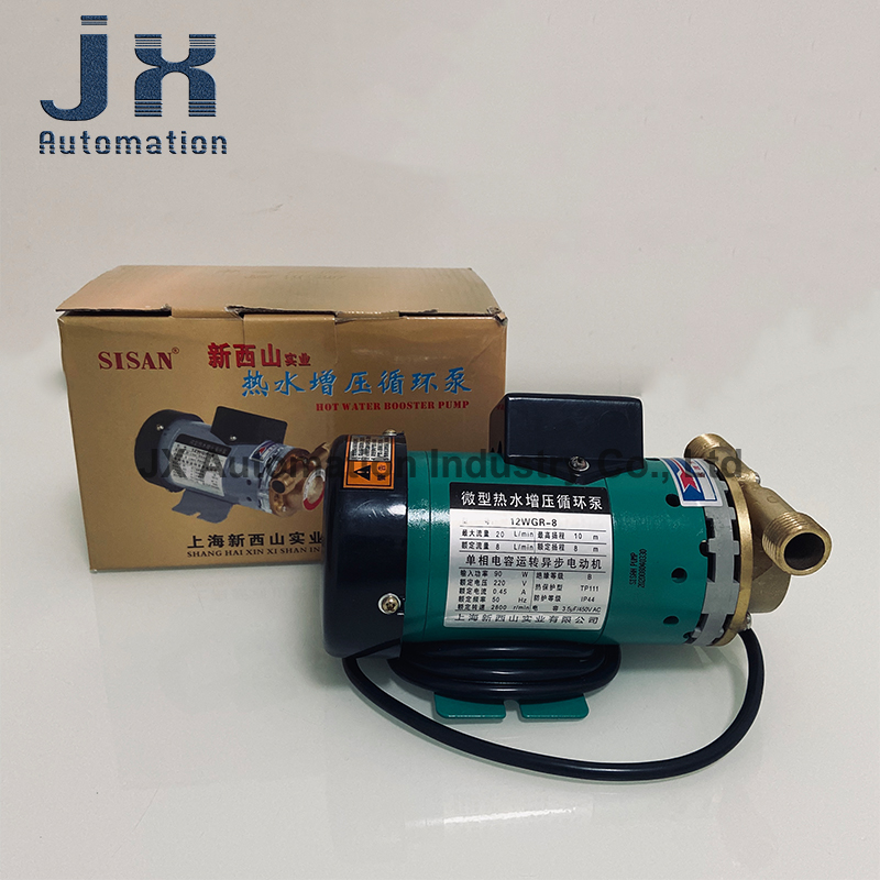 Pompa Sirkulasi Air Panas Mikro 12WGR-8 Pompa Penguat Pipa Tahan Suhu Tinggi