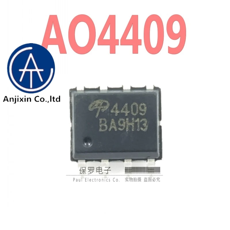 100% original, MOS, FET, AO4409, 4409, SOP-8, 10 Uds.