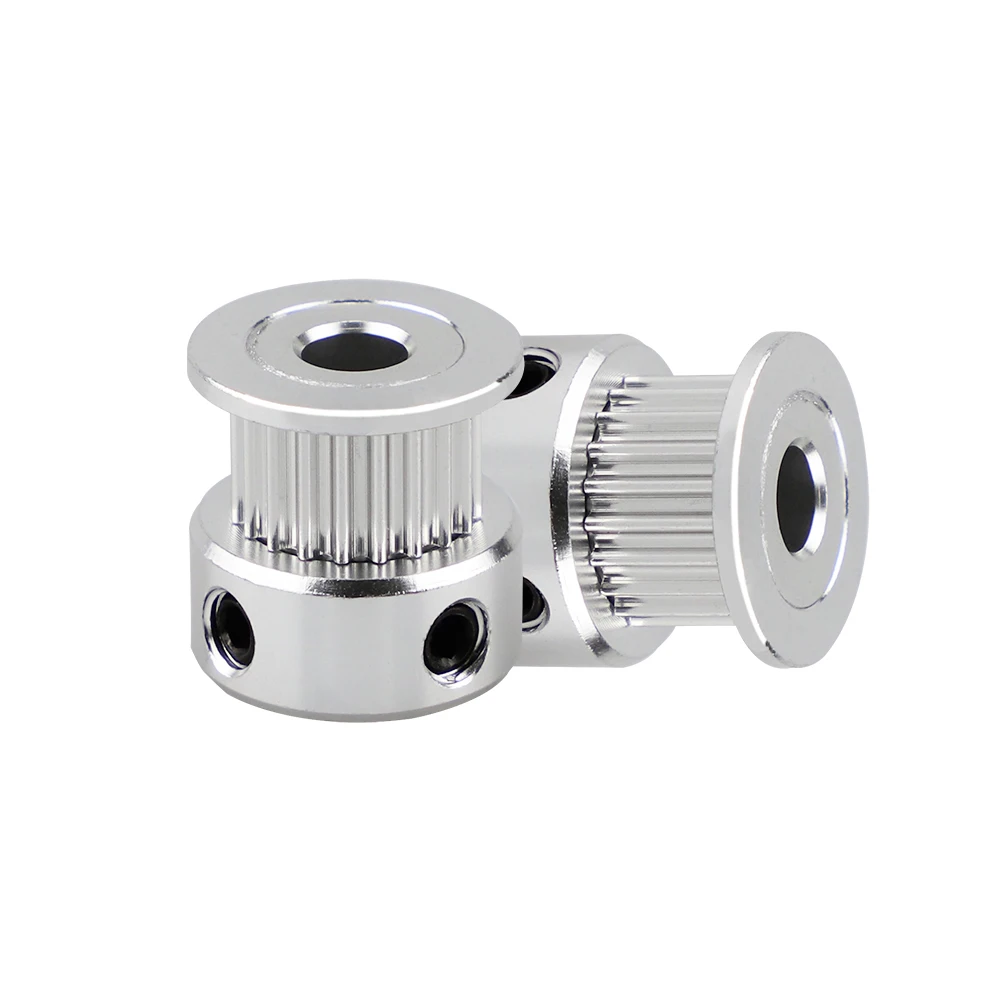 3D ชิ้นส่วนเครื่องพิมพ์ GT2 รอก 20 ฟัน Bore 5 มม.GT2 6 มม.เข็มขัด & 2X Idler 4X Tensioner สําหรับ 3D ชุดเครื่องพิมพ์