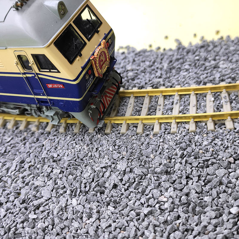 Simulation Train Model Track Ballast/Ballast Gravel Diy Micro Landscape Miniature Sand Table Model Railway Cornerstone