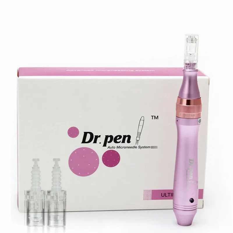 Có Dây Dr Pen Ultima M7 Micro Chuyên Nghiệp Derma Bút Chăm Sóc Da Dụng Cụ Làm Đẹp Bút Mesotherapy Tự Động Micro Với 2 Chiếc 12pin Kim