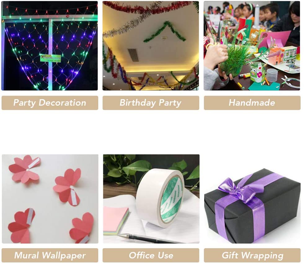 Размер А4, белая двусторонняя лента, прочный клейкий клейкий лист, липкая пленка 0,1 мм для изготовления фотоальбомов для рукоделия