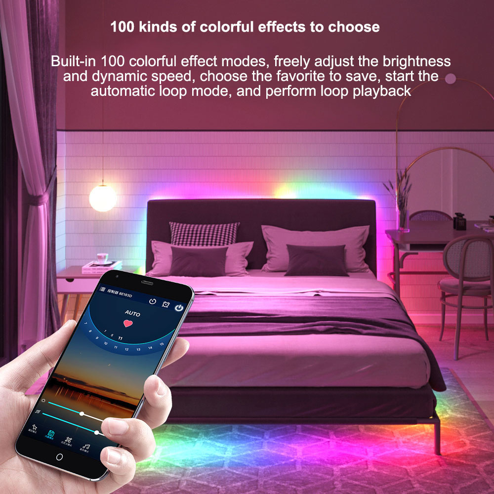 WS2812B Led Pixel Streifen Controller Bluetooth Musik Smart Led Licht Controller WS2812 SK6812 APA102 DC5V