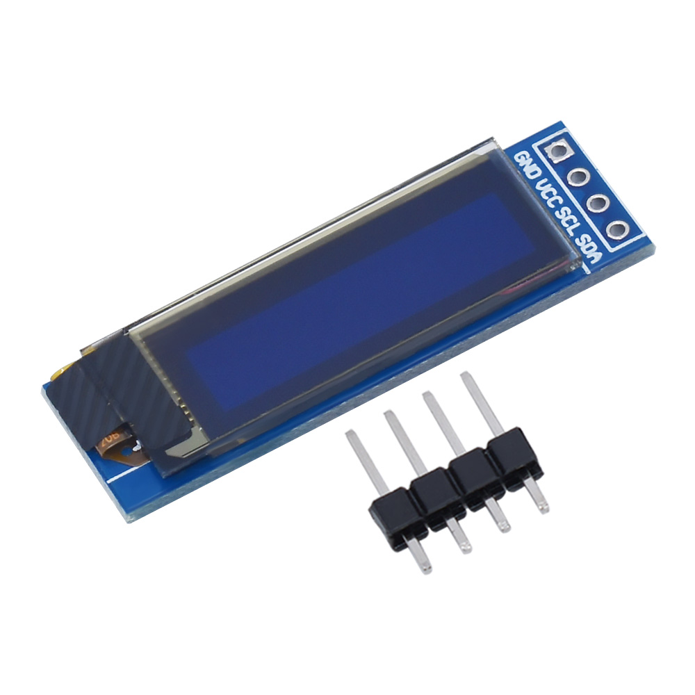 WAVGAT 0.91 inch OLED module 0.91" Blue White OLED 128X32 OLED LCD LED Display Module 0.91" IIC Communicate