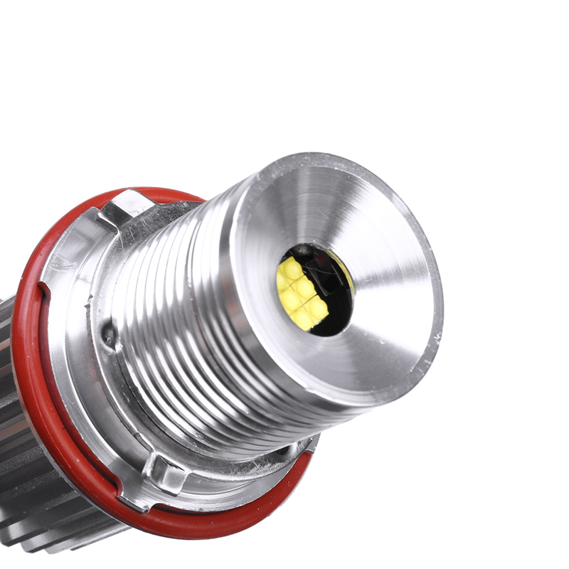 45W Bohlam Lampu Cincin Penanda HALO LED Mata Sudut Putih untuk BMW E39 E53 E60 E61 Led Super Terang Hemat Energi