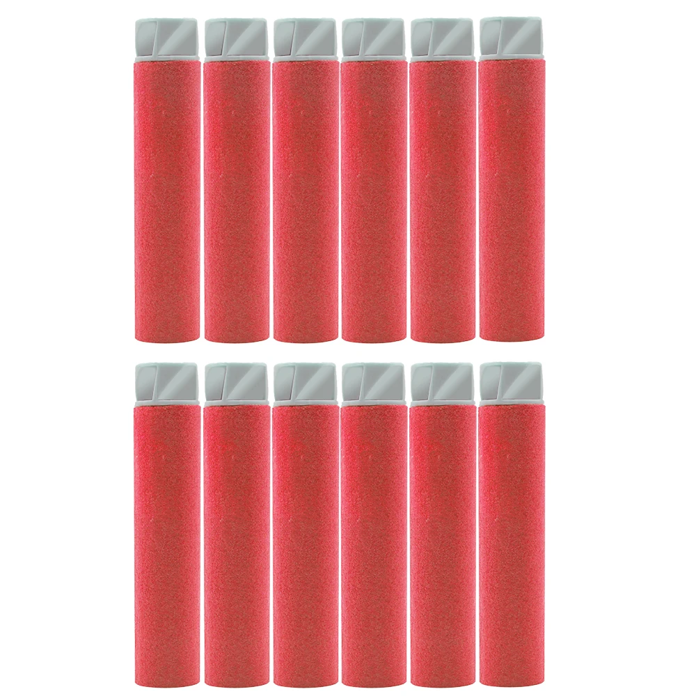 30Pcs 9.5x1.8cm  Accustrike Big Hole Sucker Head Bullets Red Sniper Rifle Bullets Darts for Nerf Mega Toy Gun Foam Refill Darts