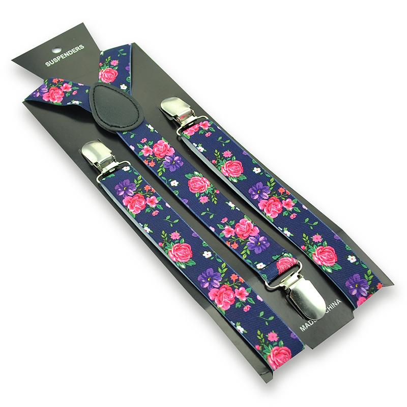 Tirantes de camisa para hombre y mujer, soporte para pantalones a cuadros de arcoíris a la moda, tirantes para boda, cinturón, correas, Top elástico